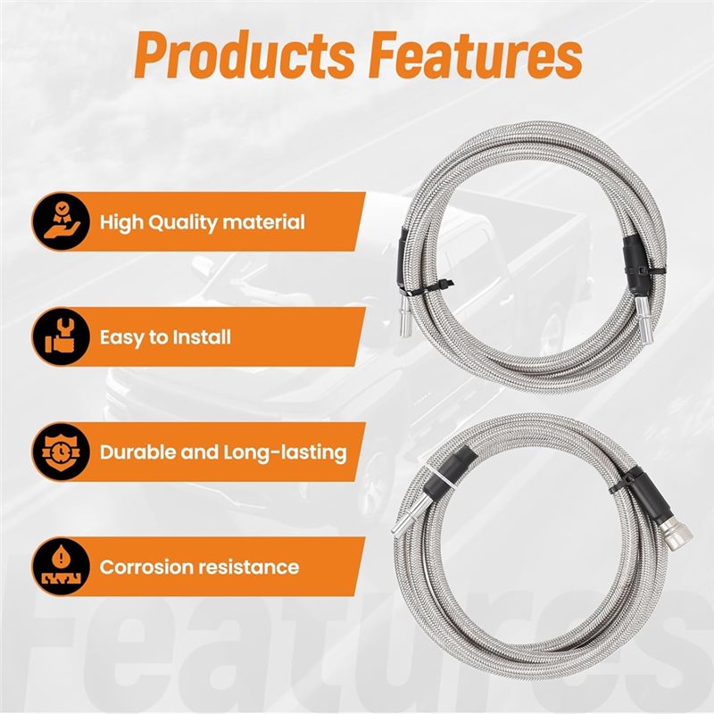 Kit de conduites de carburant  - Braided Line avis et prix