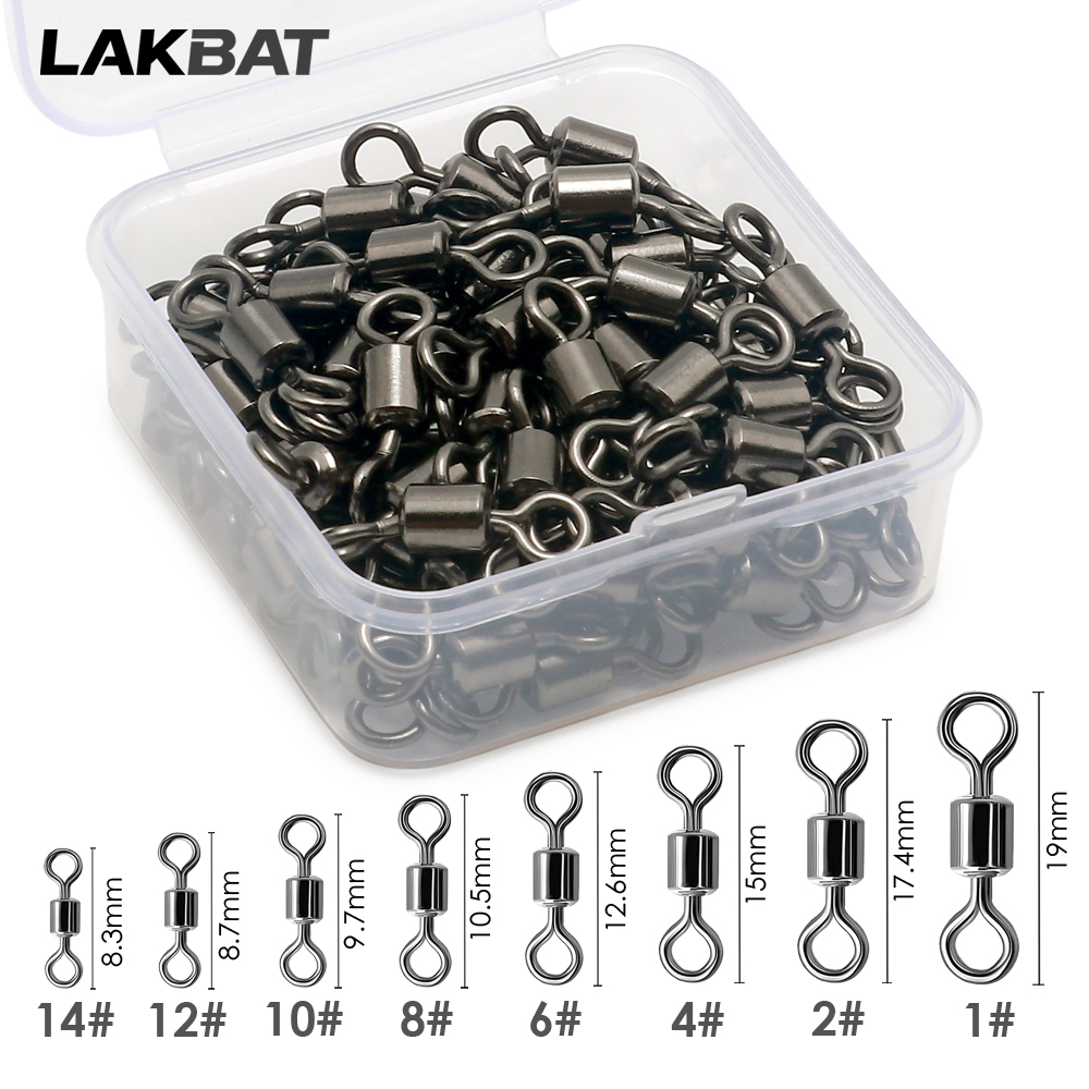 100 pièces de connecteurs pivo - Fishing Line Box avis et prix