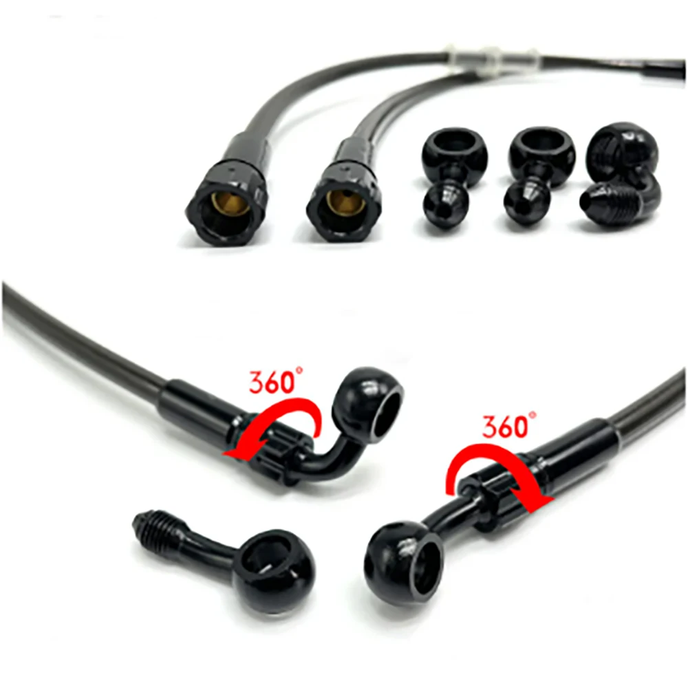 Tuyau de frein de moto AN3 tre - Braided Line avis et prix