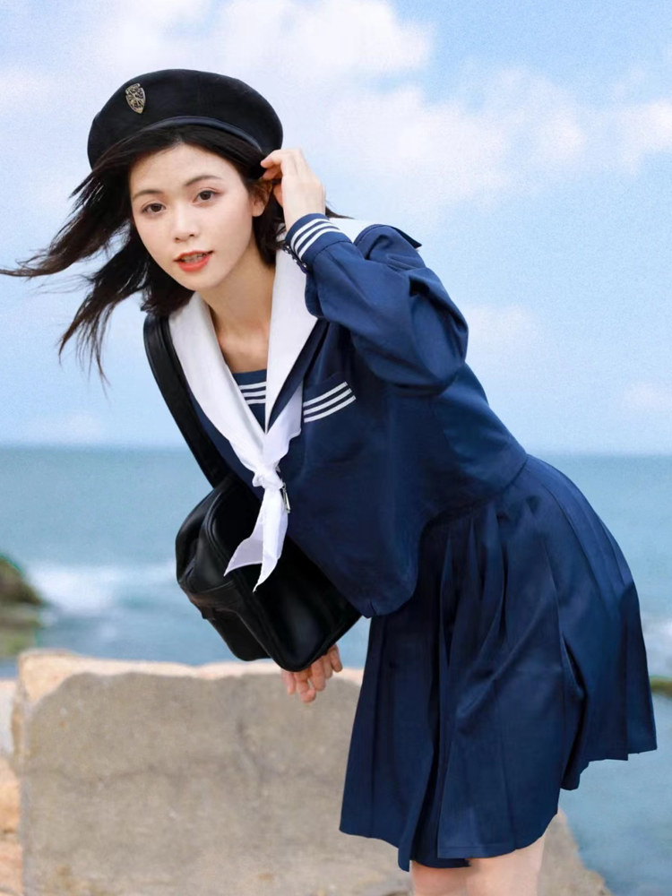 Jk japonais doux col marine co - Fly Line avis et prix