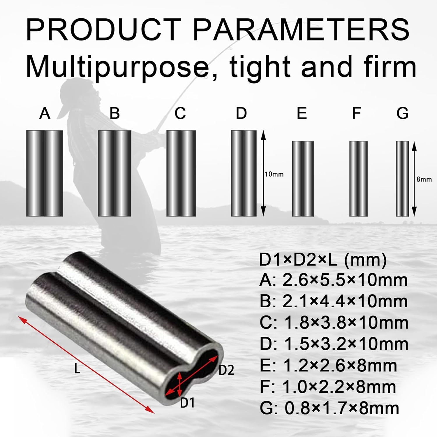 Manchons à sertir à Double bar - Leader Line avis et prix