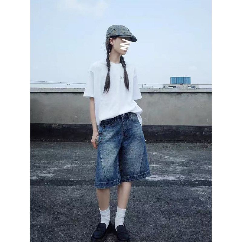 Shorts en jean taille haute po - Fly Line avis et prix